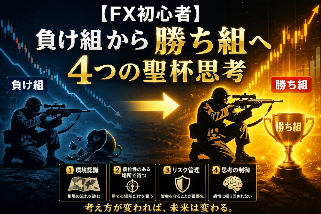勝ち組と負け組の分かれ道