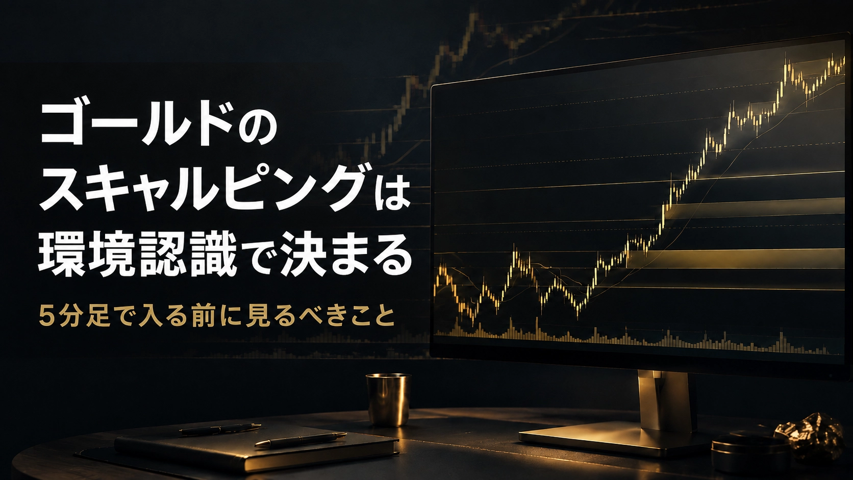 ゴールドのスキャルピングで環境認識が必要な訳