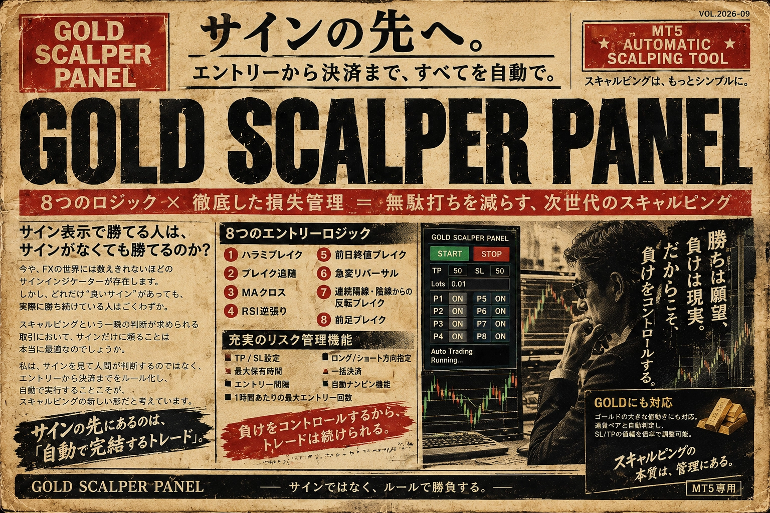 GOLD SCALPER PANEL