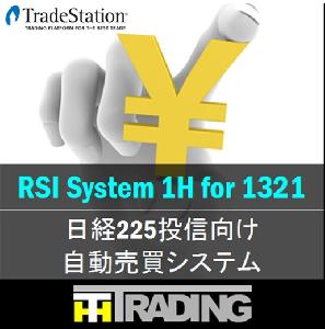 RSI System 1H for 1321 Auto Trading