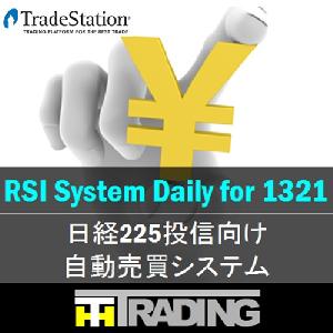 RSI System Daily for 1321