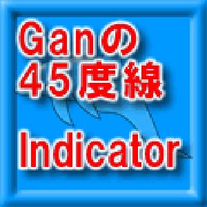 ギャンの45度線を意識したトレンドラインを自動で引くインジケーター Indicators/E-books
