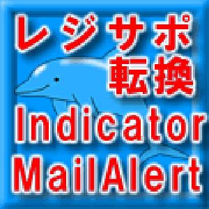 レジサポ転換シグナルインジケーター・メール・アラート Indicators/E-books