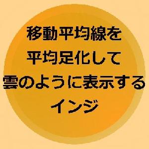 移動平均線を平均足化して雲のように表示するインジ Indicators/E-books