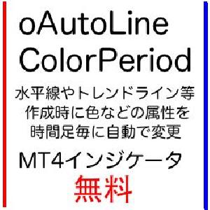 [MT4] oAutoLineColorPeriod Indicators/E-books