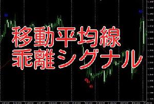 乖離トレードシグナル 移動平均線と価格の乖離でシグナル表示インジケータ Indicators/E-books