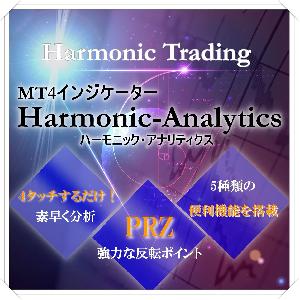 ハーモニックパターンMT4インジケーター！「Harmonic Analytics」裁量型PRZ分析ツール Indicators/E-books
