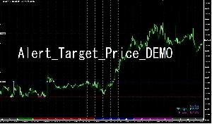 Alert_Target_Price_DEMO版　もみ合いやレンジの状態から抜けた時にAlertとMailでお知らせ Indicators/E-books