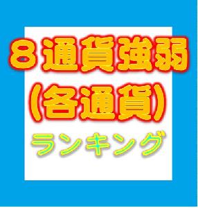 ８通貨強弱ランキング(各通貨別) Indicators/E-books