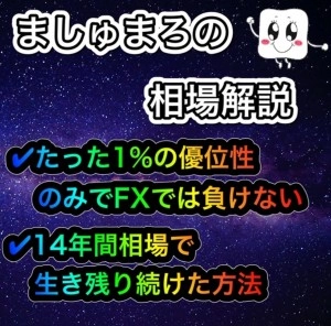 ましゅまろの相場解説～１％の優位性があれば相場では勝てる～ Investment Navi+