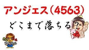 【株の勉強・株式投資】アンジェスはどこまで下がるのか Indicators/E-books