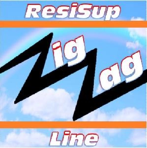 MTF ZigZag + レジサポライン Indicators/E-books