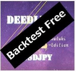 【Backtest Free版】DEEDLIT_EA_暁-Edition_USDJPY Auto Trading