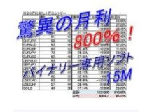 バイナリーソフト　極