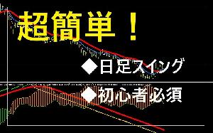 誰にでも簡単に操作できるFX初心者待望の日足スイングチャート Indicators/E-books