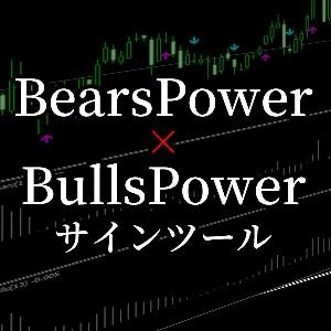BearsPowerとBullsPowerの強弱をサイン＆アラートで教えてくれるシグナルツール Indicators/E-books
