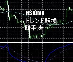 RSIOMAを使用したトレンド転換手法教えます