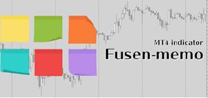 【特典】MT4 Indicator fusen-memo Indicators/E-books