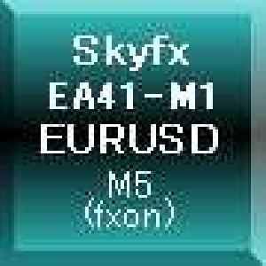 Skyfx EA41-M1 EURUSD(M5) ซื้อขายอัตโนมัติ