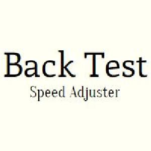 バックテストスピード調節ツール Indicators/E-books