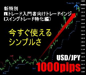 新特別　FXトレード入門者向けトレードインジ(スイングトレード特化編）