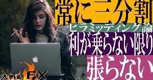 【FX動画】【ピラミッディング論】常に三分割！利が乗らない限り張らない Indicators/E-books
