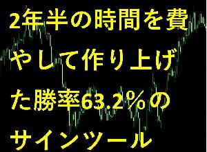 平均勝率63.2％！！ バイナリーオプション インジケーター (サインツール)