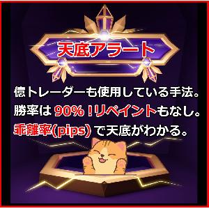 【天底アラート】億トレーダーも使用している手法。 Indicators/E-books