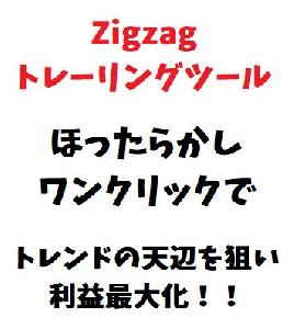 Zigzagを使ったトレーリングツール！自動でトレンドの天辺を狙い利益最大化！