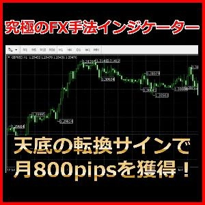 究極のFX手法インジケーター〈天底の転換サインで月800pipsを獲得！〉