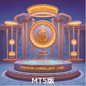 【MT5版】日利最大含み損記録インジケーター　recordUnrealizedLoss