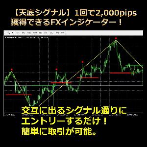 【天底シグナル】1回で2,000pips獲得できるFXインジケーター！ Indicators/E-books