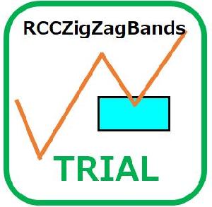 ZigZag波＋リトレースメント戦略のためのツール[RCCZigZagBands Trial]【MT4 MT5トライアル版】 Indicators/E-books