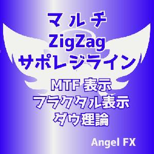 マルチ ZigZag ＆ サポレジ/フラクタル/ブレイクアウト表示