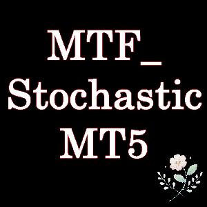 MTF_Stochastic　MT5用マルチタイムインジケータ（ストキャスティクス）