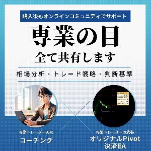 専業トレーダー天元のスキルと武器をシェア！コーチングします！ インジケーター・電子書籍
