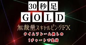 【30秒足GOLD無裁量スキャルピング】のトレード結果中心に掲載しています Investment Navi+