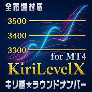 KiriLevelX - KLX | マルチマーケット対応キリ番インジケーター（MT4専用）