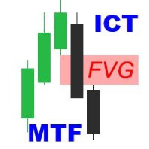 フェアバリューギャップ MTF MT5 インジケーター・電子書籍