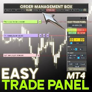 Easy Trade Panel Expert for MT4 Indicators/E-books