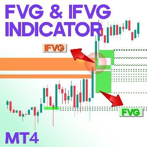 FVGとIFVGインジケーターMT4 Indicators/E-books