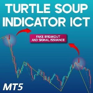 タートルスープインジケーター ICT MetaTrader 5 インジケーター・電子書籍