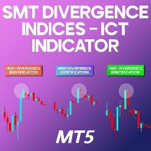 SMTダイバージェンスインデックス ICT MT5 インジケーター・電子書籍