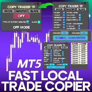 Fast Local Trade Copier Single Multi TF Expert MT5 Indicators/E-books