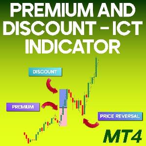 プレミアムおよびディスカウントPDA ICTインジケーターMT4 Indicators/E-books