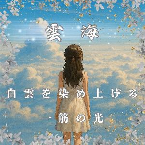 【 雲海 】白雲を染め上げる、ー筋の光 Indicators/E-books