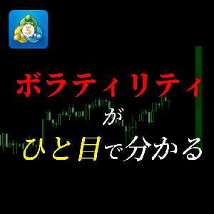 【MT5版】ボラティリティがひと目で分かる便利なインジケーター インジケーター・電子書籍