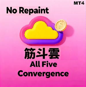 ノーリペイント筋斗雲 All Five Convergence_for MT4 Indicators/E-books