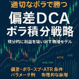 トレンド関係なし。高ボラ市場で勝率が安定する偏差DCA戦略を徹底解説 Indicators/E-books