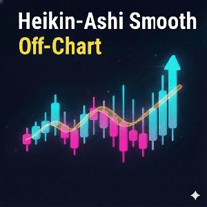 TradingView เวอร์ชันนอกกราฟของ Heikin-Ashi ที่เรียบลื่น（Heikin-Ashi Smooth Off-Chart） Indicators/E-books